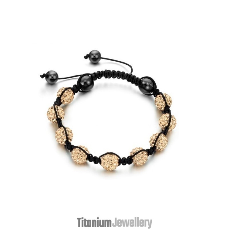 Selling Well All Over The World Female Ball Shape Crystal Bracelet