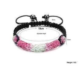 High Quality Female Ball Shape Crystal Bracelet