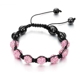 Quality And Quantity Assured Female Ball Shape Crystal Bracelet
