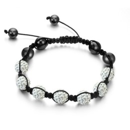 Quality And Quantity Assured Female Ball Shape Crystal Bracelet