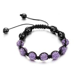 Complete In Specifications Female Ball Shape Crystal Bracelet