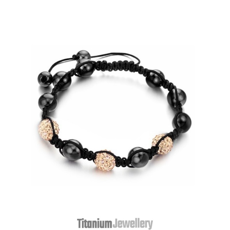Reliable Reputation Female Ball Shape Crystal Bracelet