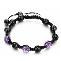 Reliable Reputation Female Ball Shape Crystal Bracelet