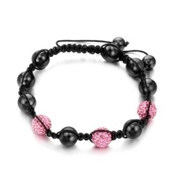 Reliable Reputation Female Ball Shape Crystal Bracelet