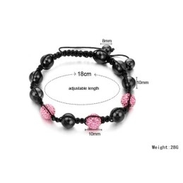 Reliable Reputation Female Ball Shape Crystal Bracelet