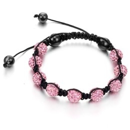 Selling Well All Over The World Female Ball Shape Crystal Bracelet