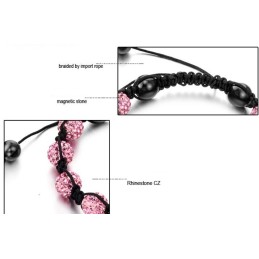 High Quality Female Ball Shape Crystal Bracelet