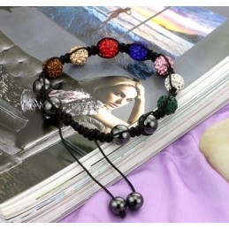 Complete In Specifications Female Ball Shape Crystal Bracelet