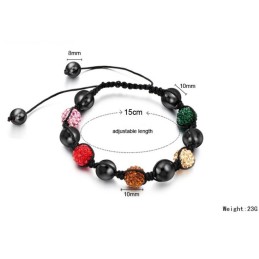 Well-Known For Its Fine Quality Female Ball Shape Crystal Bracelet