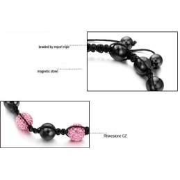 Quality And Quantity Assured Female Ball Shape Crystal Bracelet