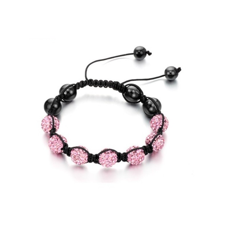 Durable In Use Female Ball Shape Crystal Bracelet