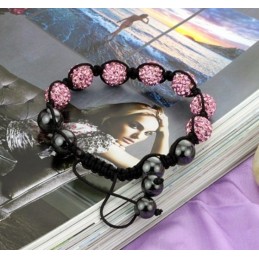 Durable In Use Female Ball Shape Crystal Bracelet