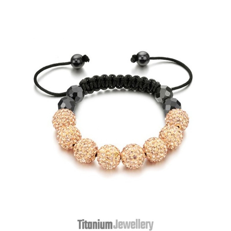 Easy To Use Female Ball Shape Crystal Bracelet