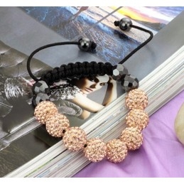 Easy To Use Female Ball Shape Crystal Bracelet