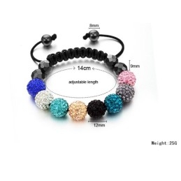 Easy To Use Female Ball Shape Crystal Bracelet