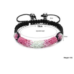 Reliable Reputation Female Ball Shape Crystal Bracelet