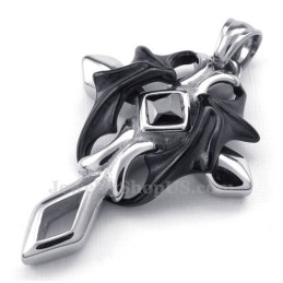 The Cross Titanium Pendant Necklace (Free Chain)