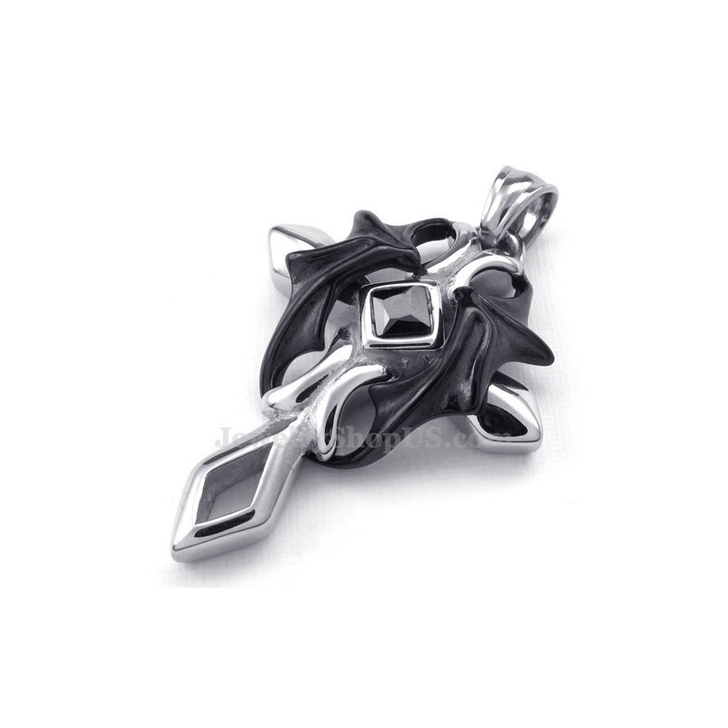 The Cross Titanium Pendant Necklace (Free Chain) The Cross Titanium Pendant Necklace (Free Chain)