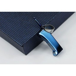 New Style Mens Blue Mobile Phone Titanium Pendant - Free Chain