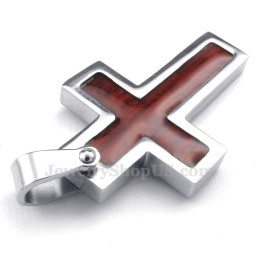 Titanium Cross Pendant Necklace (Free Chain)