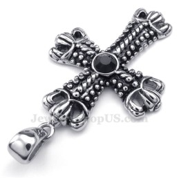 Titanium Cross Pendant Necklace (Free Chain)
