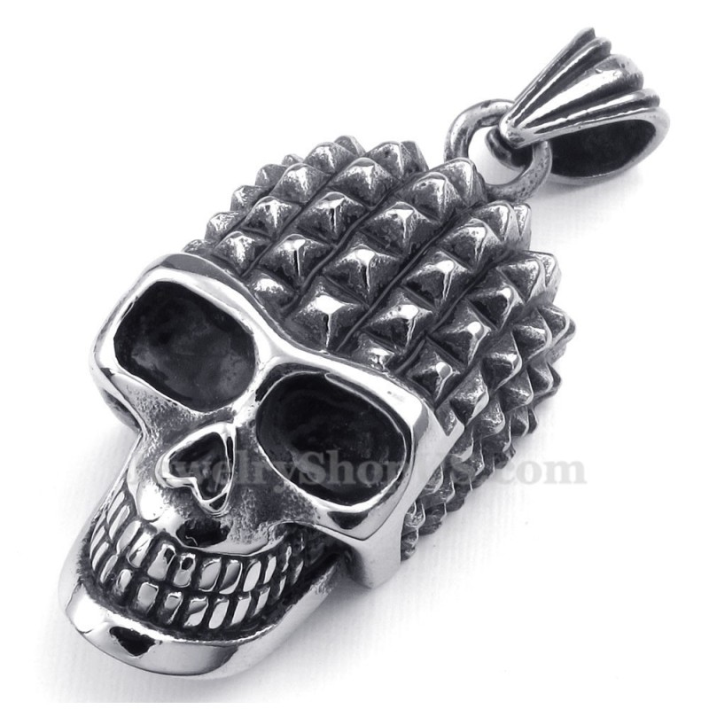 Titanium Skull Pendant Necklace (Free Chain) Titanium Skull Pendant Necklace (Free Chain)