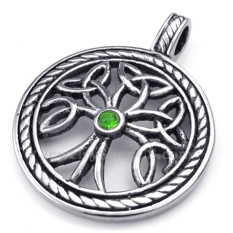 Titanium Celtic Knot Pendant Necklace (Free Chain) Titanium Celtic Knot Pendant Necklace (Free Chain)