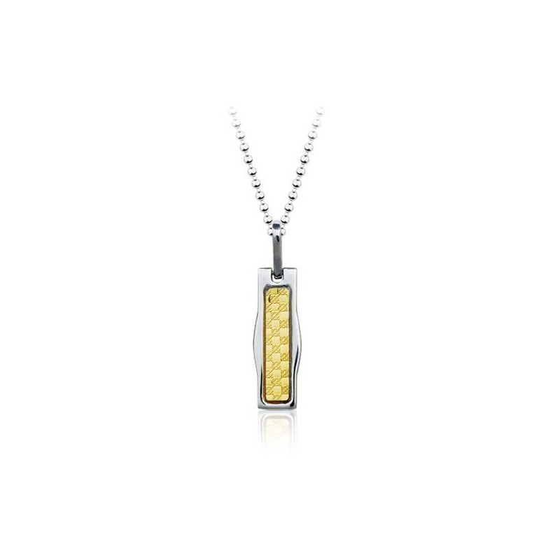 New Style Golden Titanium Pendant - Free Chain