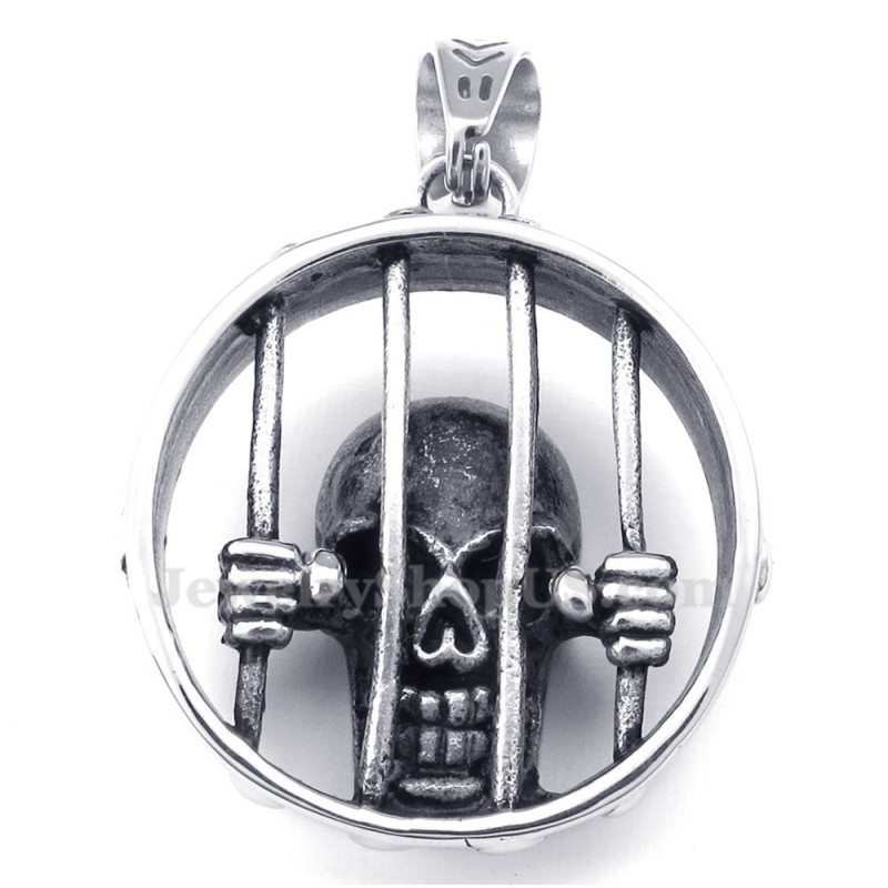 Skull Titanium Pendant Necklace (Free Chain) Skull Titanium Pendant Necklace (Free Chain)