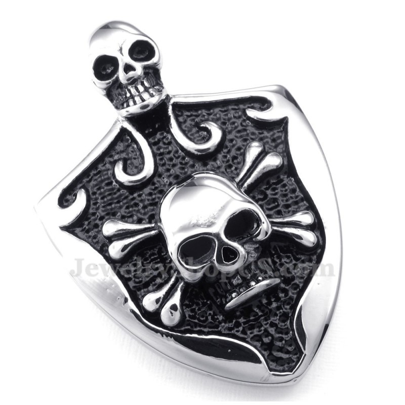 Skull Titanium Pendant Necklace (Free Chain) Skull Titanium Pendant Necklace (Free Chain)