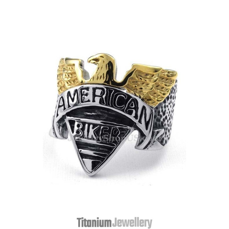 Titanium Eagle Ring Titanium Eagle Ring