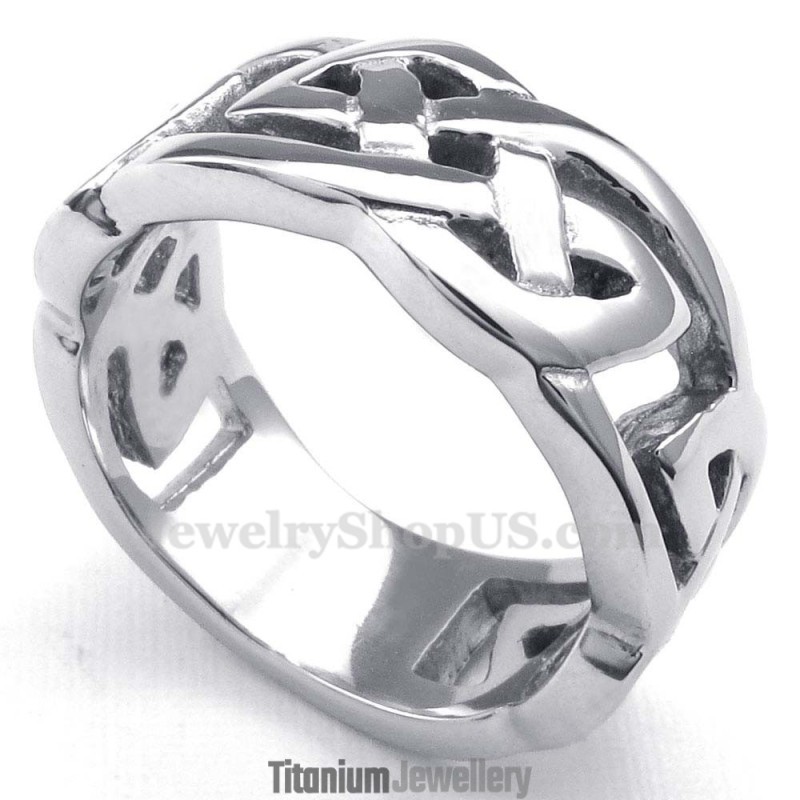 Titanium Thor'S Hammer Ring Titanium Thor'S Hammer Ring