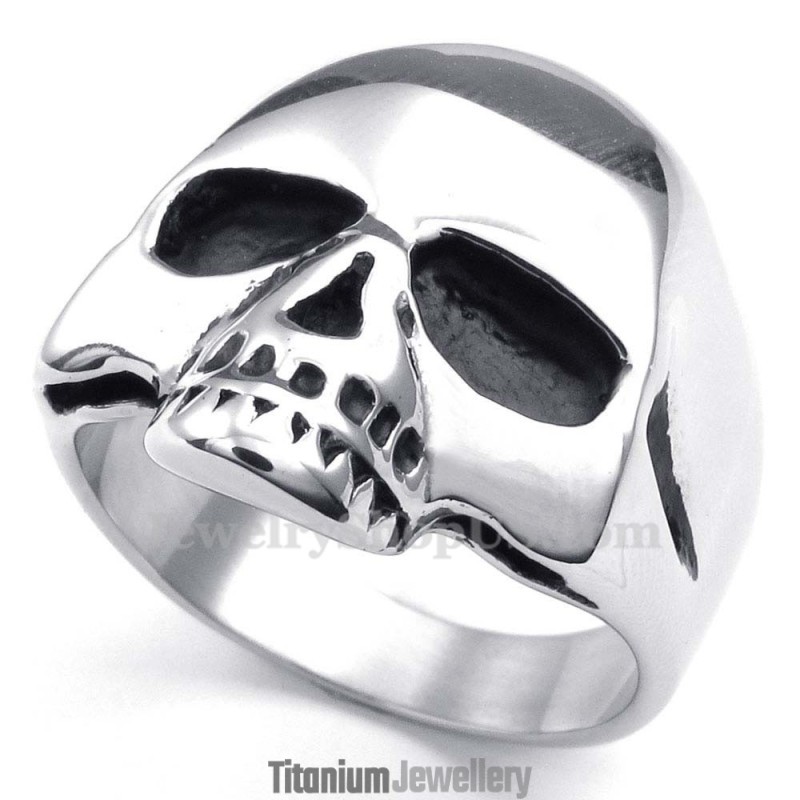 Titanium Skull Ring Titanium Skull Ring