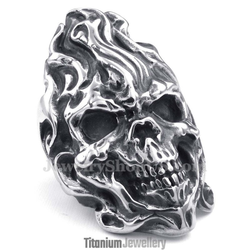 Titanium Skull Ring Titanium Skull Ring