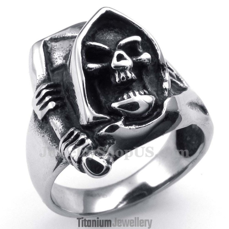 Titanium Skull Ring Titanium Skull Ring