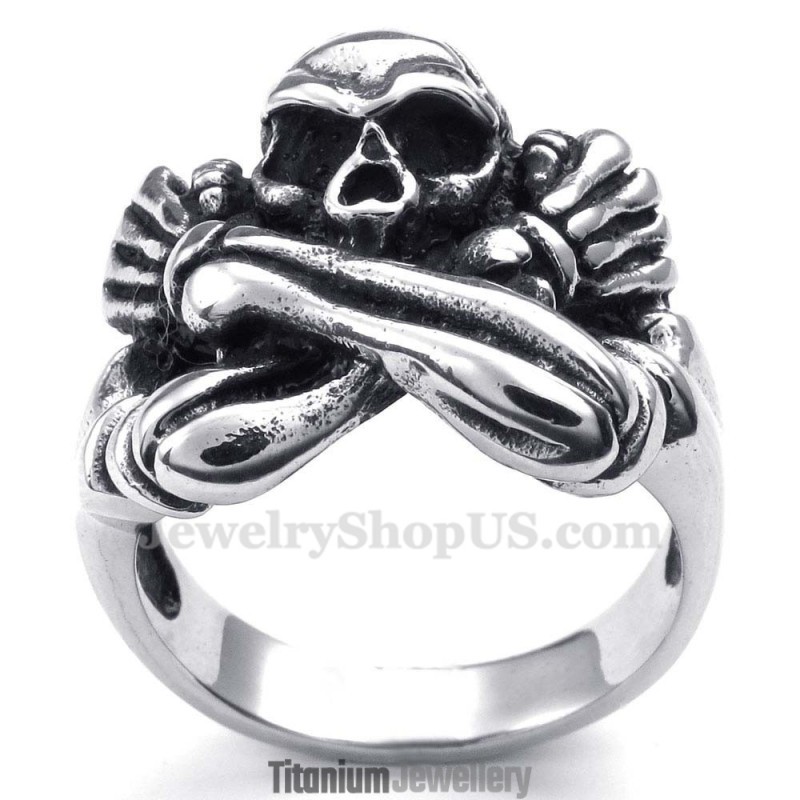 Titanium Skull Ring Titanium Skull Ring