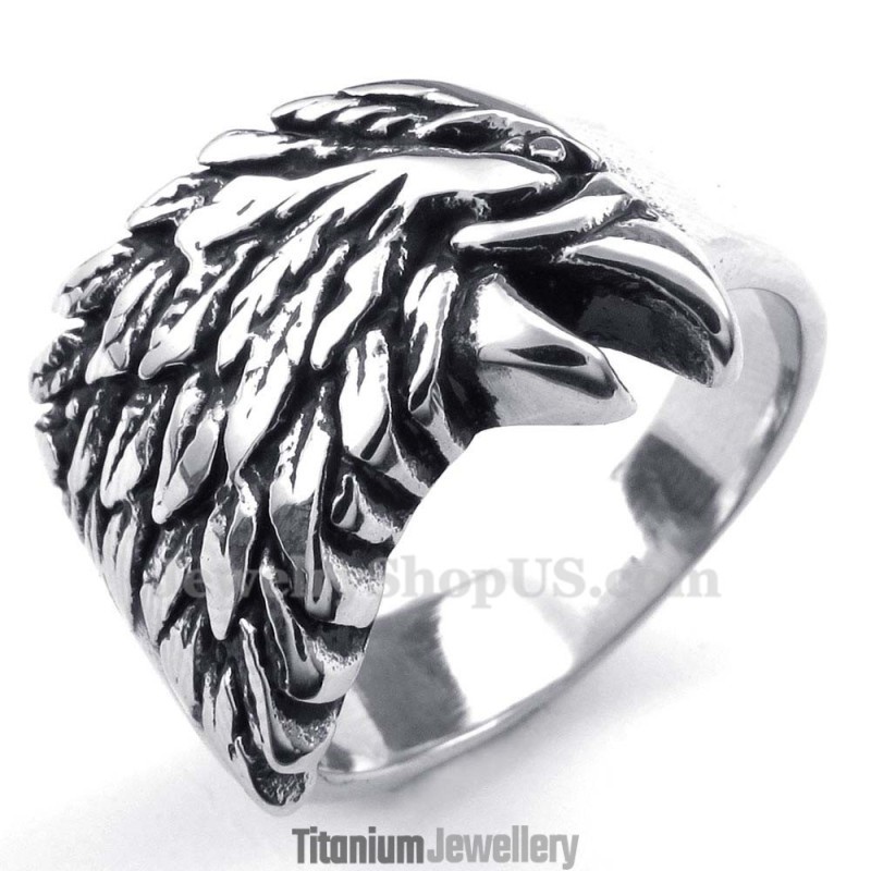 Titanium Eagle Ring Titanium Eagle Ring