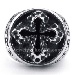 Titanium Cross Ring