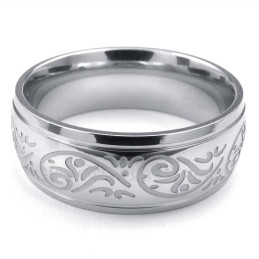 Titanium Corrosion Pattern Ring