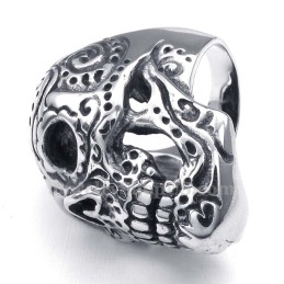 Titanium Skull Ring