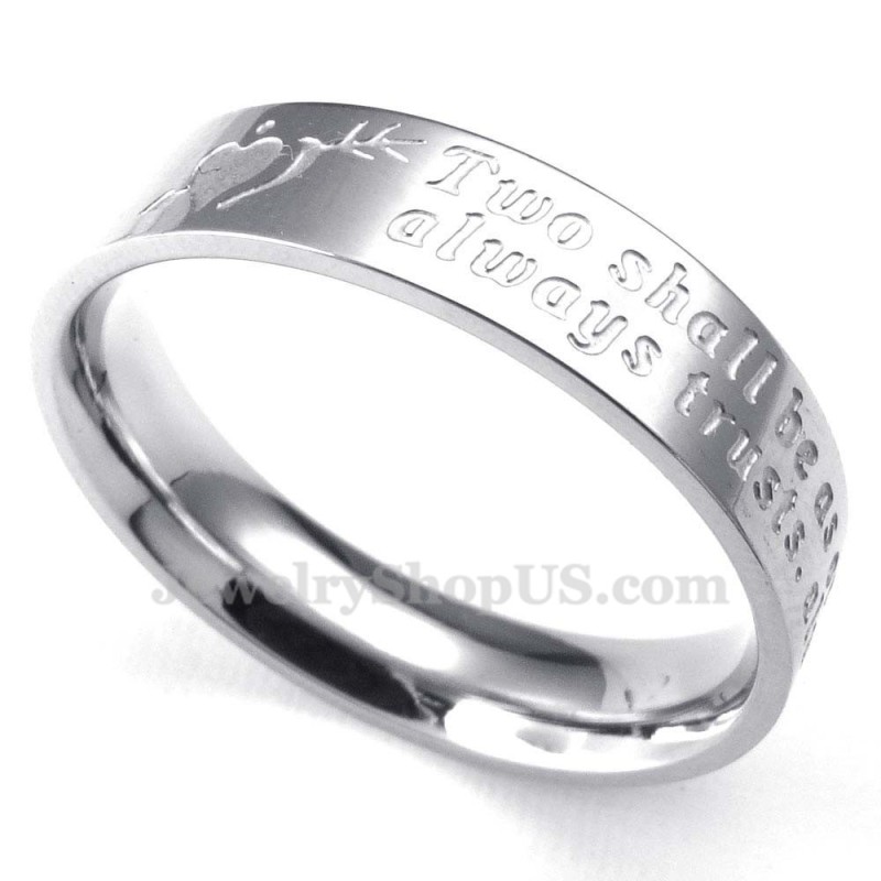 An Arrow Through The Heart Titanium Ring (Mens) An Arrow Through The Heart Titanium Ring (Mens)