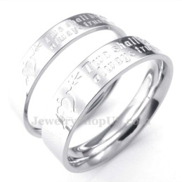 An Arrow Through The Heart Titanium Ring (Mens)