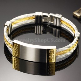Exquisite Men's Titanium Bracelet C755