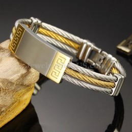 Exquisite Men's Titanium Bracelet C755