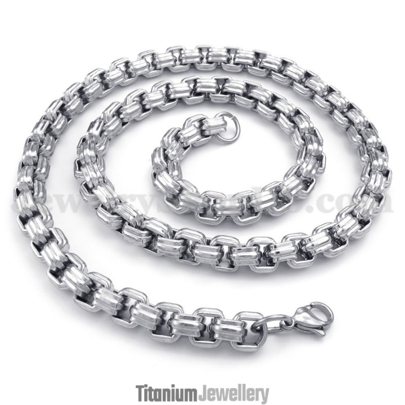 Fashion Men's Titanium Necklace Chain Fashion Men's Titanium Necklace Chain