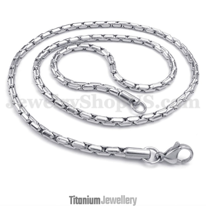 Fashion Men's Titanium Necklace Chain Fashion Men's Titanium Necklace Chain