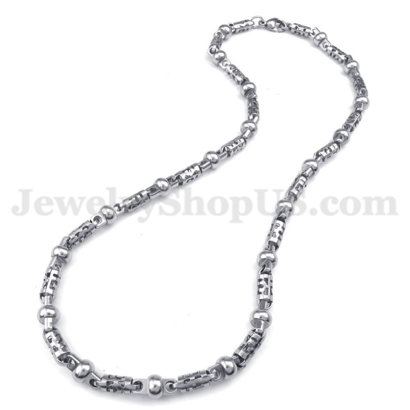 Fashion Men's Titanium Necklace Chain Fashion Men's Titanium Necklace Chain