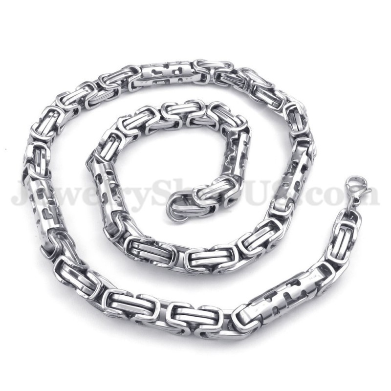 Fashion Men's Titanium Necklace Chain Fashion Men's Titanium Necklace Chain