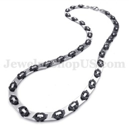 Exquisite Men's Titanium Necklace Chain