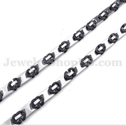 Exquisite Men's Titanium Necklace Chain